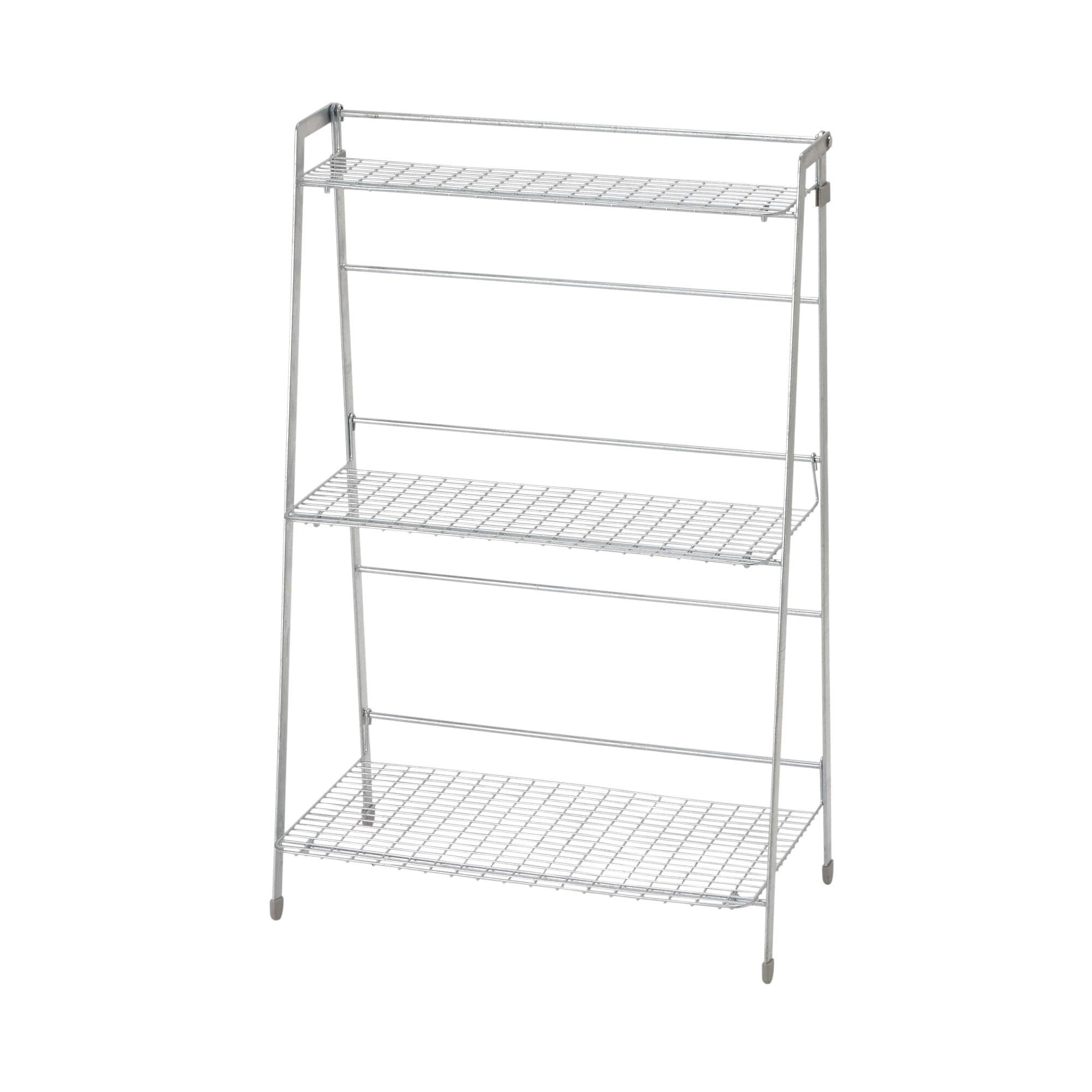 

MUJI Wire rack foldable 3-tier that can be used both inside and outside, approx. W65.2 x D32.9 x H99.1cm 83413538