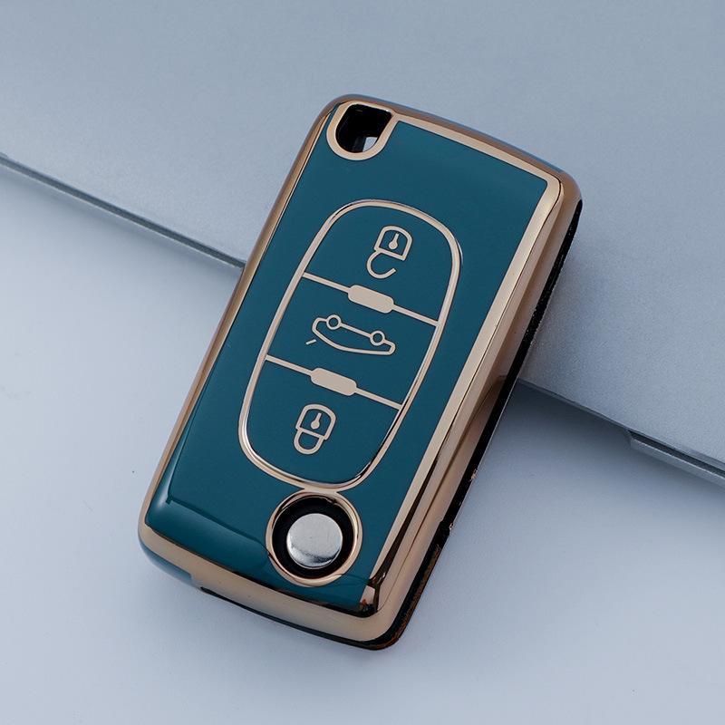 Key Cover for Dongfeng Peugeot 308/408 and Citroen 307/207 - Unisex Design