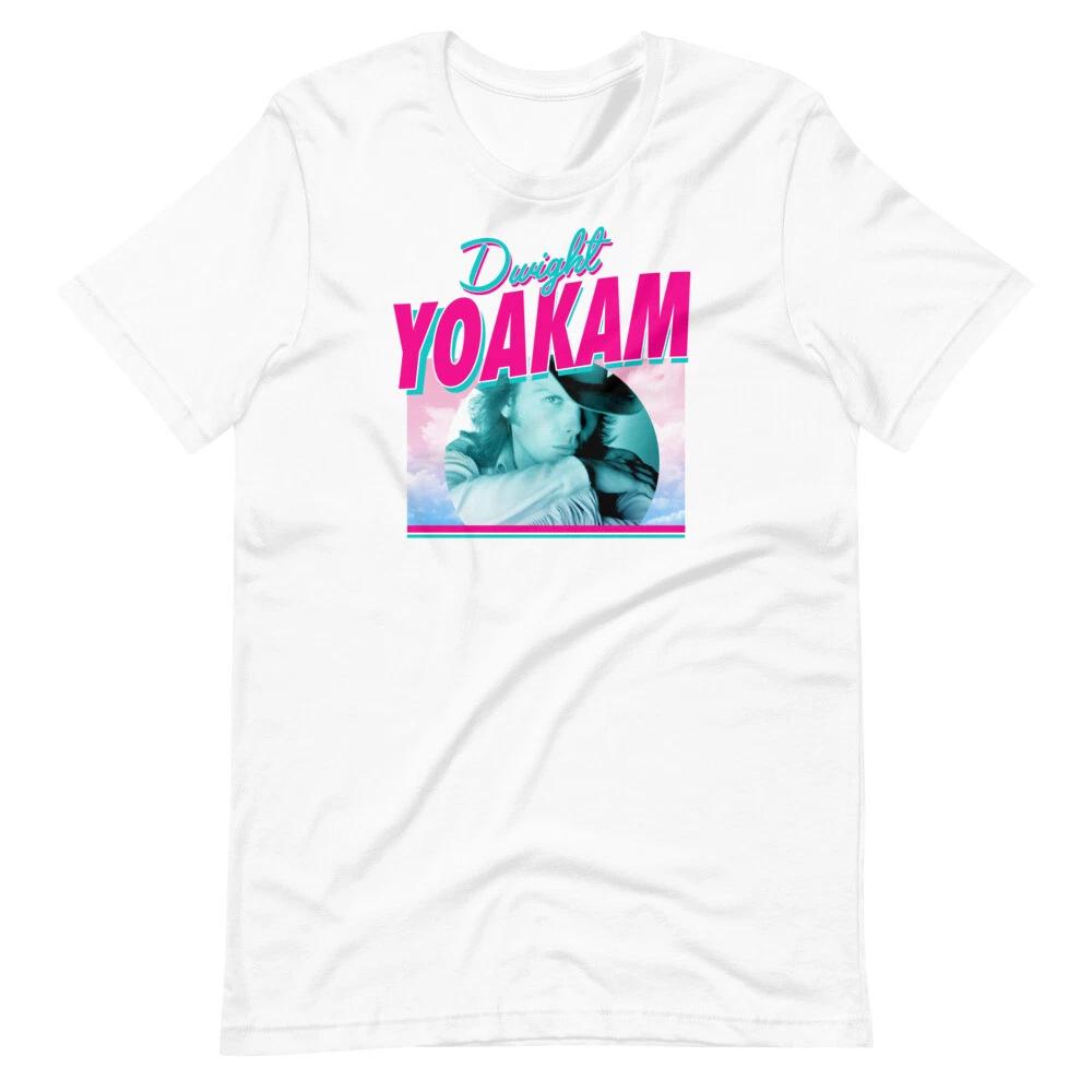 DWIGHT YOAKAM Country Music Graphic Tee Short-Sleeve Unisex 100% Cotton T-shirt Mens Tees Top M