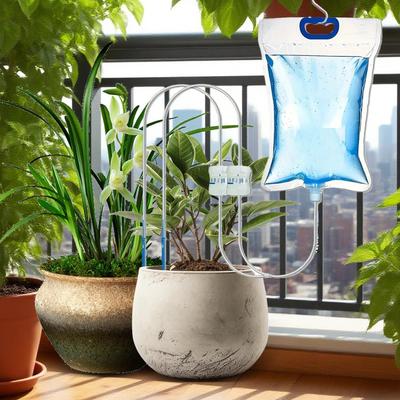 Αυτόματη Σακούλα Σταγόνας Άρδευσης Φυτών Με Ρυθμιζόμενη Ποσότητα Νερού Κρεμαστή Σακούλα Ποτίσματος Δέντρων Για Χώρο Εργασίας Παρτέρι Κήπο