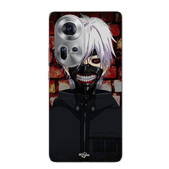 Coque de téléphone - Maniacase - Oppo Reno 11 5G - Anime Tokyo Ghoul - Silicone - Souple