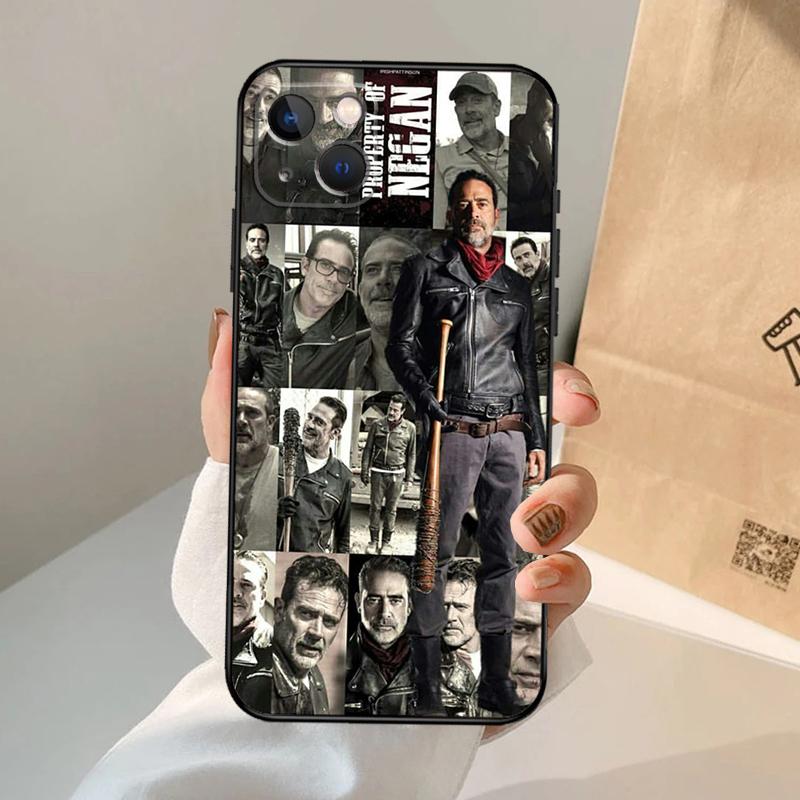 

The Walking Dead Negan Phone Case For iPhone 17 Air 16 14 13 12 11 15 Pro Max 13 12 mini 15 16 Plus 16e Cover Coque iPhone 17