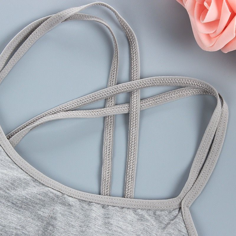Teenager Girls Sport Bra Kids Training Bra School Student Underwear