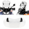 Verstellbarer Universal-Motorrad-Windschutz Luftabweiser für Yamaha, Kawasaki, Honda