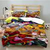3PCS Heman Bedding Set Printed Duvet Cover Closure Includes 1 Duvet Cover & 2 Pillowcases for All Seasons Bedroom Decor