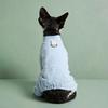 Pet Soft Warm Pajamas With Blue Stripes Hairless Cats Dogs Comfortable Indoor Wear
