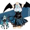 Ensemble de Costume Cosplay Hatsune Miku Pour Jeu de Rôle Anime En Matière Polyester Pour Passionnés de Jeux et de Cosplay