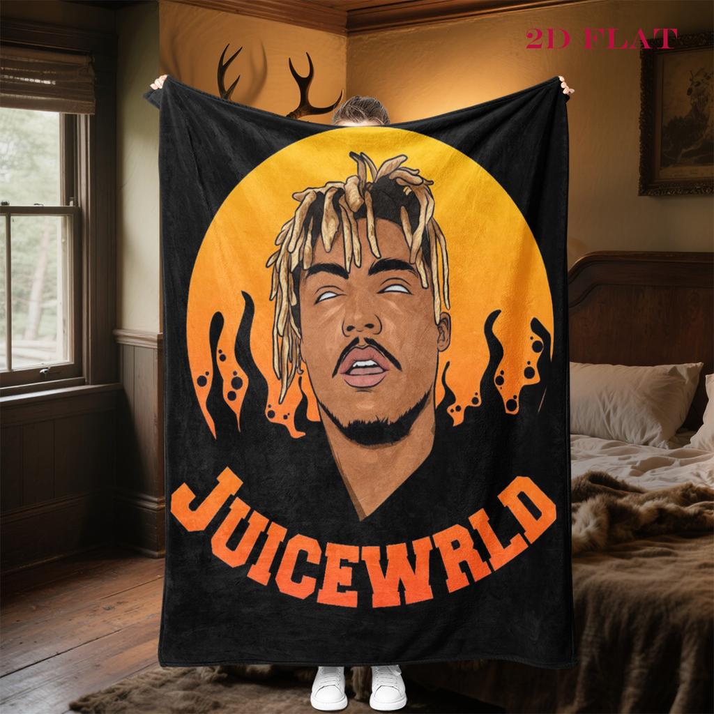 Juice Wrld's Legacy: 999 blanket blanket Camping trip bedroom Air conditioning blanket Nap Blanket
