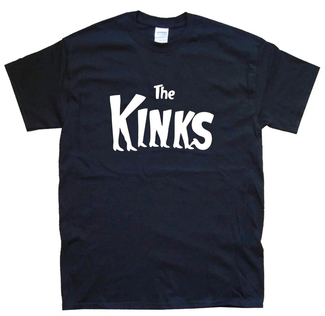 Men s and Women s T-shirts THE KINKS new T-SHIRT All sizes S M L XL XXL colours black white XL