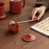 Susu Ceramic Forbidden City Prosperity Tea Cup Gift Set
