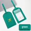 PU Leather Passport and Luggage Tag Set
