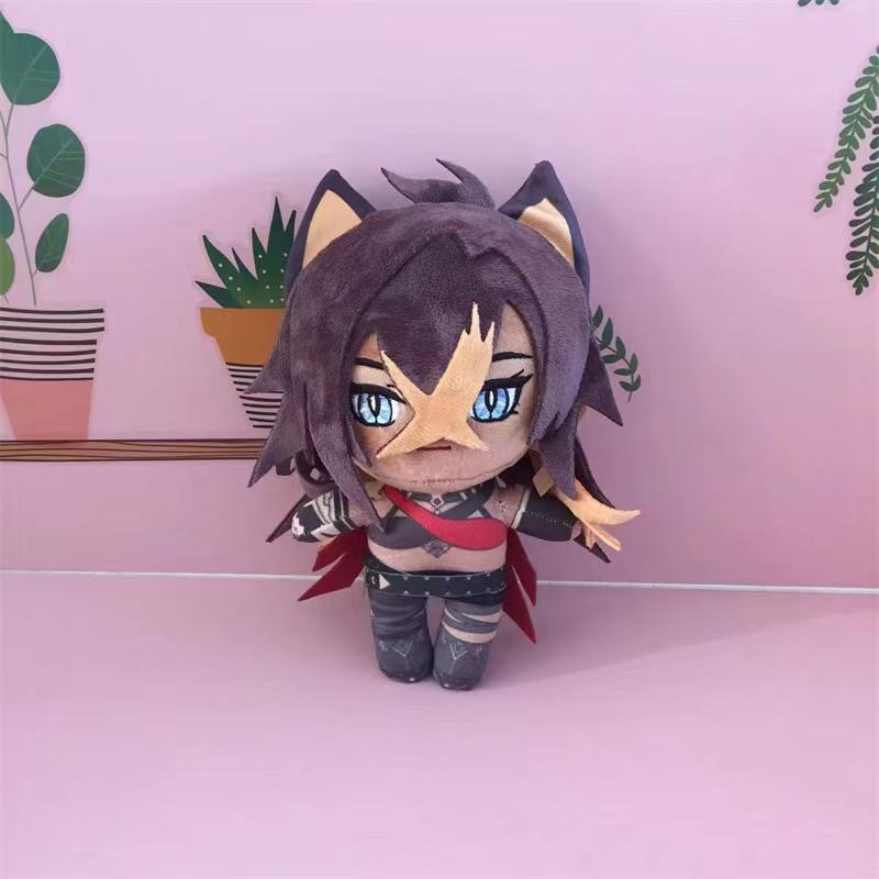 Anime Genshin Impact Plush Doll Toy Kaveh Morax Zhong Li Xiao Hu Tao Ayato Game Cute Soft Stuffed Pillow Kids Gift 20cm