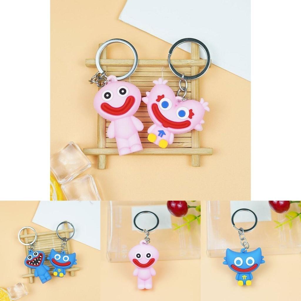 Stylish Poppy Playtime Silicone Keychain For Anime Lovers