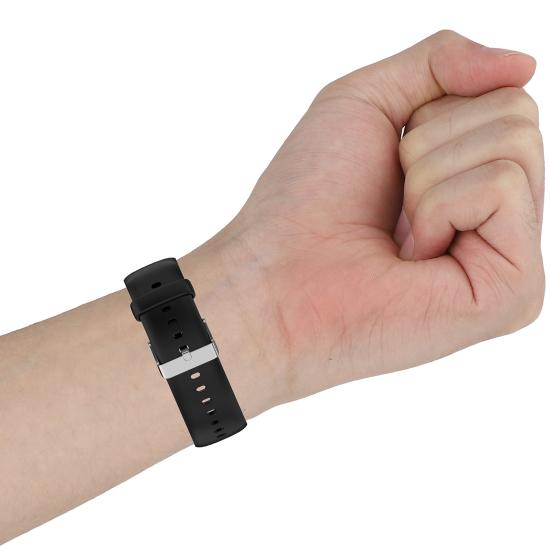 22mm Wristwatch Band Replaceable Sweat-proof Waterproof Smart Wristwatch Strap with Stainless Steel Buckle Huawei Watch 3/Watch 3 Pro/Watch GT2 Pro