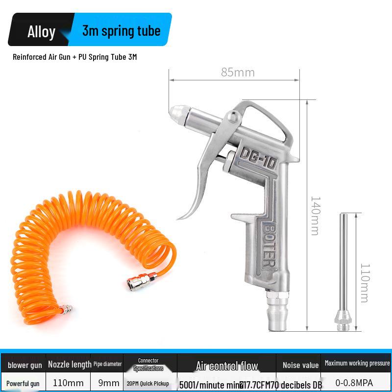 High-Pressure Air Duster Gun for Dusting and Blowing