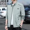 JEEP SPIRIT Men's Stand Collar Outdoor Jacket