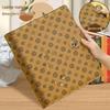 Family Document Storage Bag: Leather Magnetic Buckle A4 Album for Certificates, Receipts & Documents