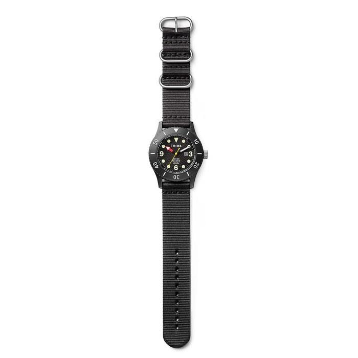 [Triwa] Time for Oceans Submariner TFO206-CL150112 Watch, Black