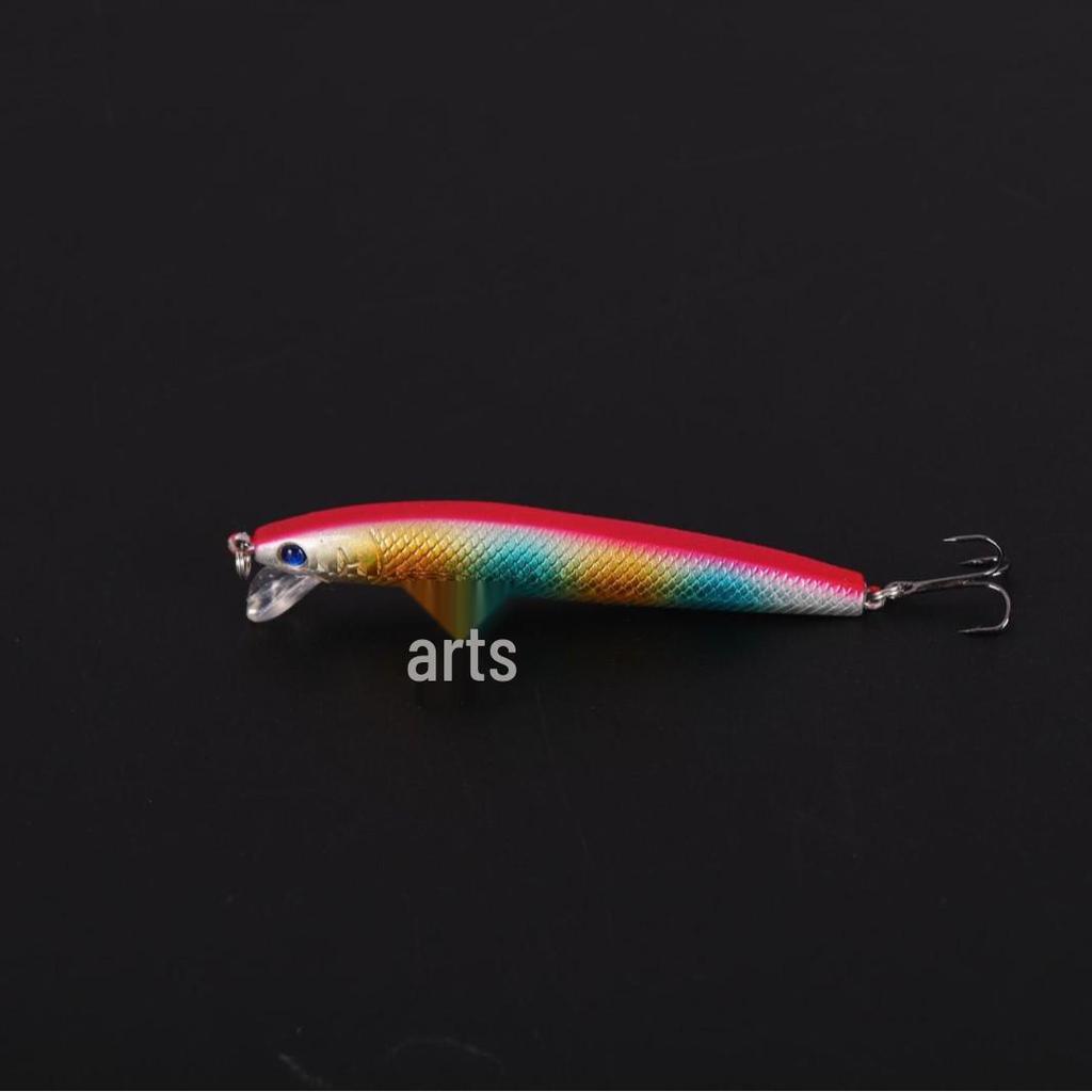 3.5g 50mm Rattling Beads Hard Bait Lure for Perch & Bass - Simulated Hook for Saltwater Fishing