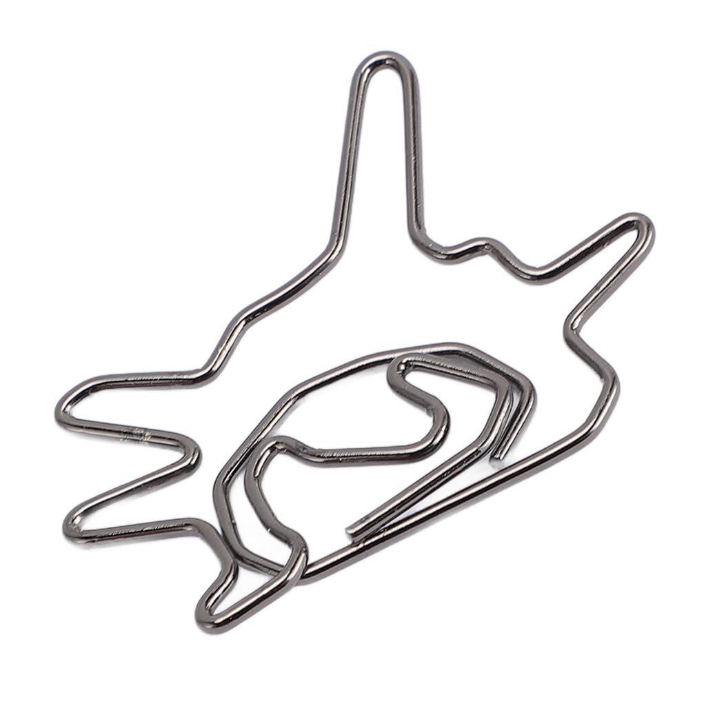 100 ks dekorativních kancelářských sponek, železných drátů, ozdobných kancelářských sponek do sešitů, záložek, schránek a kalendářů