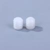 100Pcs White Plastic Dowels Durable Nut Kit Screw Dowel Inserts Bathroom Kitchen Plastic Pre-embedded Rubber Pellets