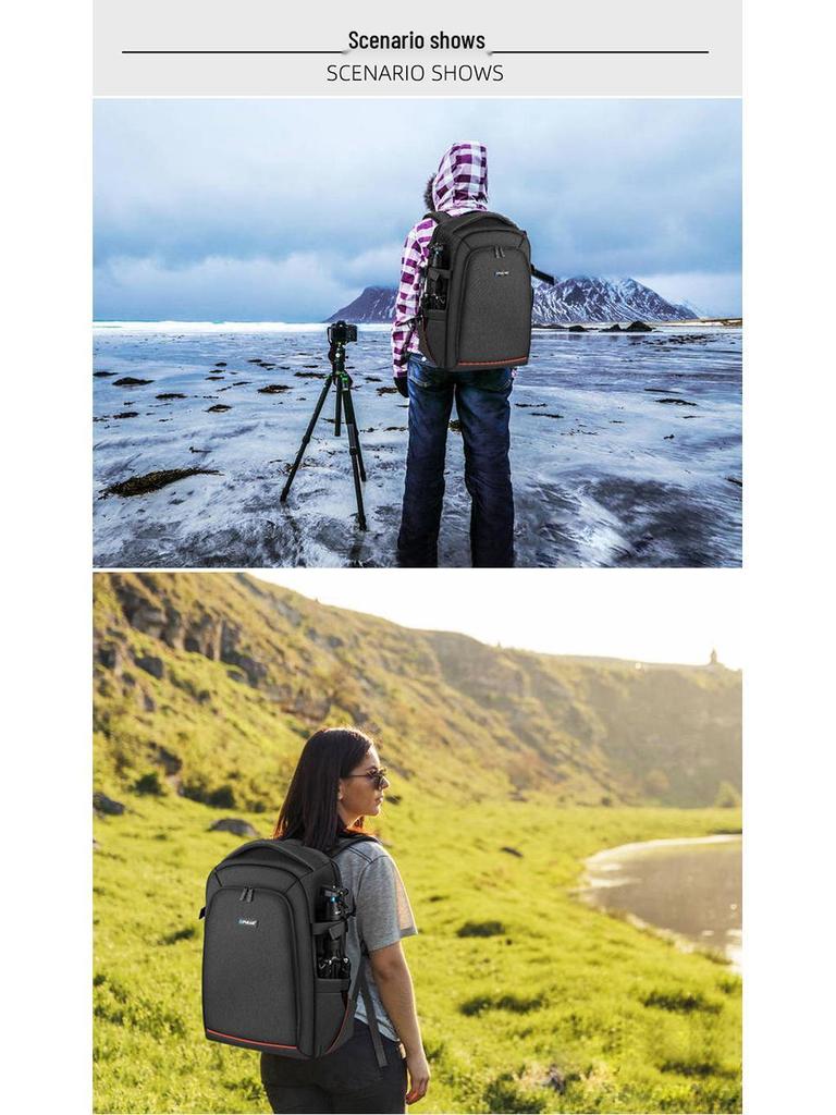 PULUZ Photography Backpack for DSLR & DJI Ronin-SC Gimbal