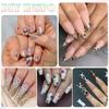 Shaped Diamond Nail Art Jewelry 12 Sets Crayon Tweezers Flash Nail Art Nail Ornament