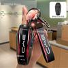 Car Key Case Cover for BYD Song Plus Atto 3 Han EV Tang DM Qin Seal U DM-i Dolphin Leather Metal Remote Fob Holder Keychain