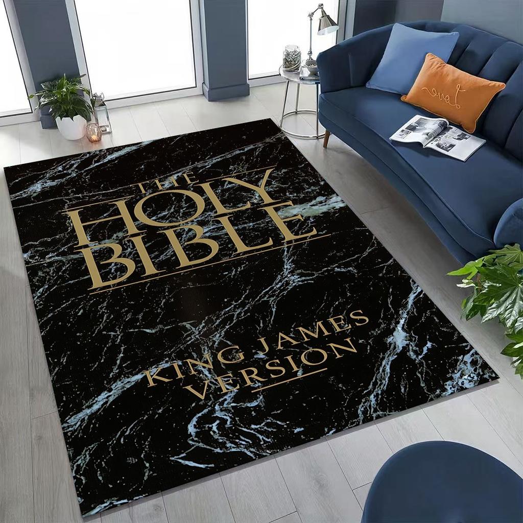 New Pray Jesus Rug for Bedroom Living Room Sofa Home Doormat Decor, Large Kids Play Non-slip Floor Mat