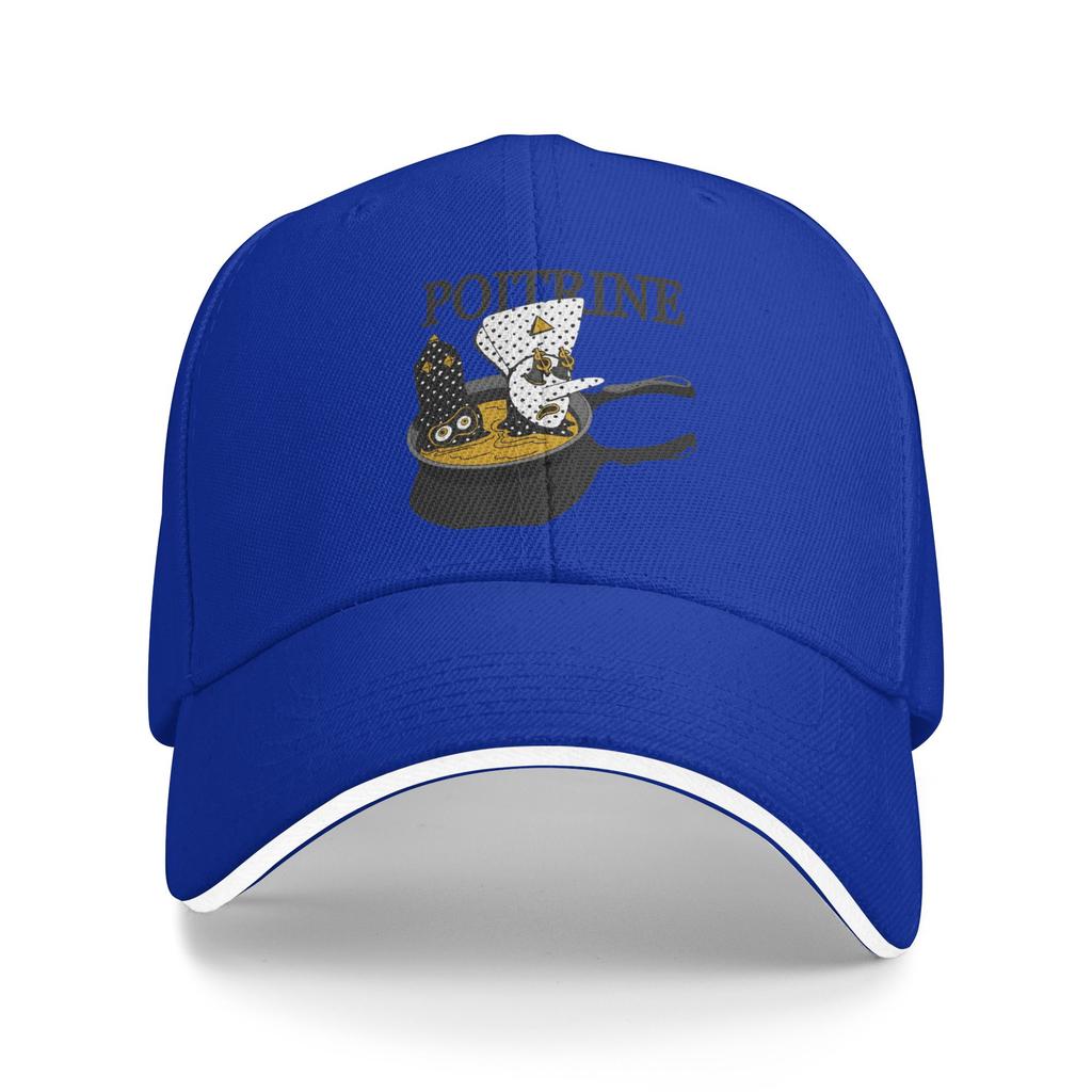 Funny Angine De Poitrine Rock Band Baseball Cap Hip Hop Sandwich Caps for Unisex Women Breathable Headwear Sport