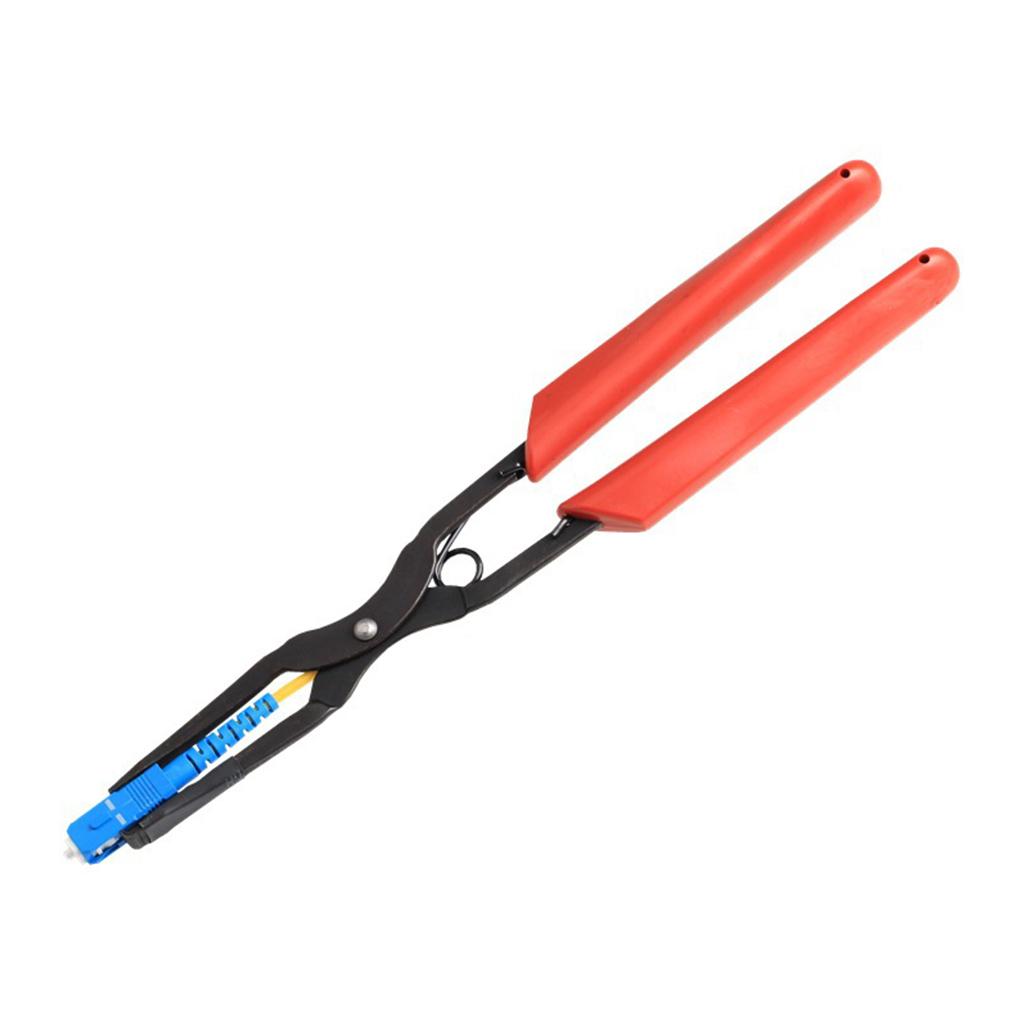 Anti-Slip Fiber Optic Connector Plug and Clamp Pull Tool Perfect for Inserting and Extracting Fiber Optic Connectors