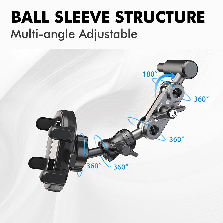 Xiaomi Car A-Pillar Handle Phone Holder 360 Degree Rotatable Fixed Mobile Bracket Suitable for Tanks 300/500/Pajero/Overlord ETC