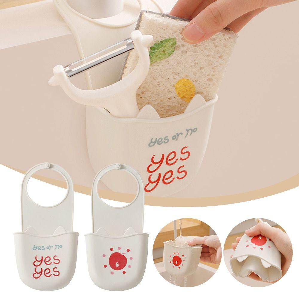

Multifunctional Sink Drain Basket Silicone Filter Basket Kitchen Supplies A