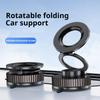 Suporte Universal de Adsorção Magnética Suporte de Telefone para Carro Suporte Magnético Ventosa a Vácuo Dobrável Giratório Suporte de Navegação