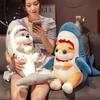 Shark Cat And Dog Plush Toy Soft And Cuddly Gift For Kids, Room Decoration