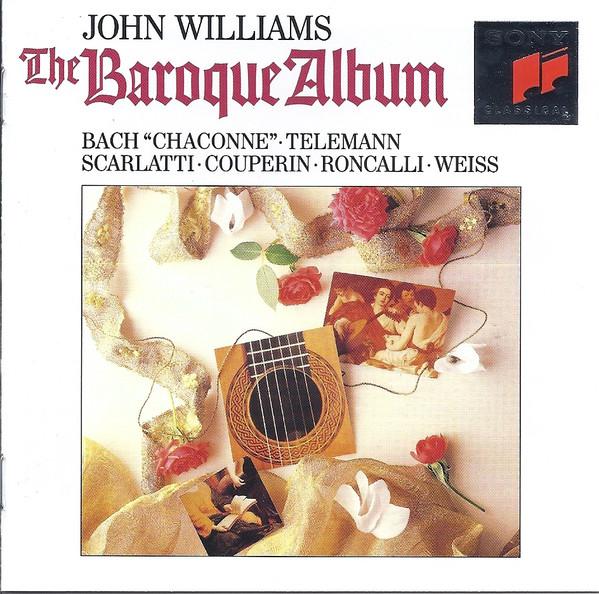 CD JOHN WILLIAMS  The Baroque Album SK44518 Sony Europe Classical Used