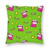 School Friends Crayons Shin-Chans Pillowcase Printed Polyester Cushion Cover Decoration Pillow Case Cover Seater Zippered 45X45
