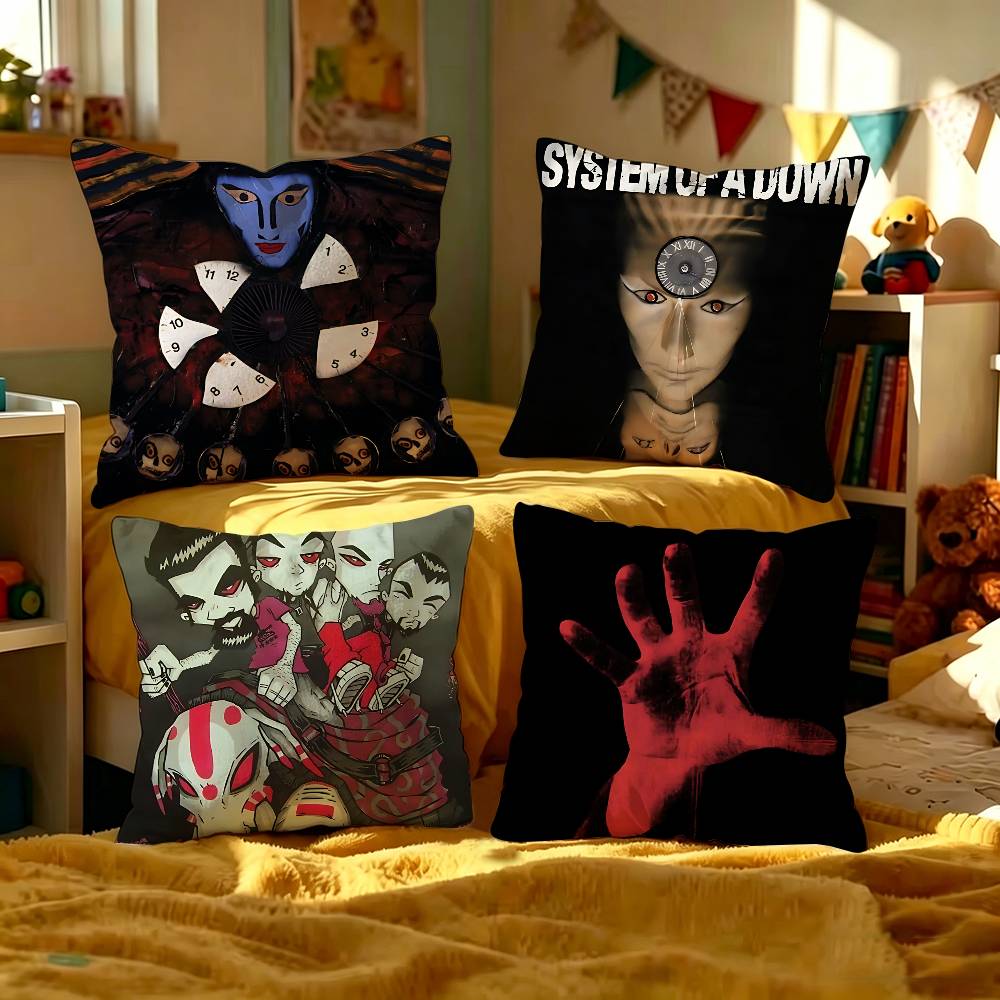 S-System Of A D-Down Band Cushion Cover Pillowcase Upholstery Sofa Throw Pillow Home Decor Pillowcas