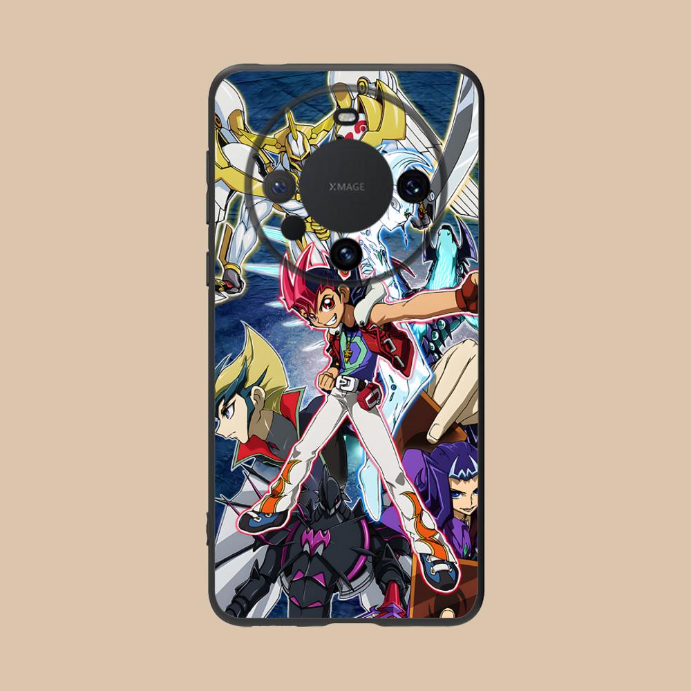 Yugioh Yuma Tsukumo Mobile Phone Case for Huawei Mate 60 50 40 30 20 10 Pro Plus Lite E 5G Colorful Printing Cover Luxury Pretty