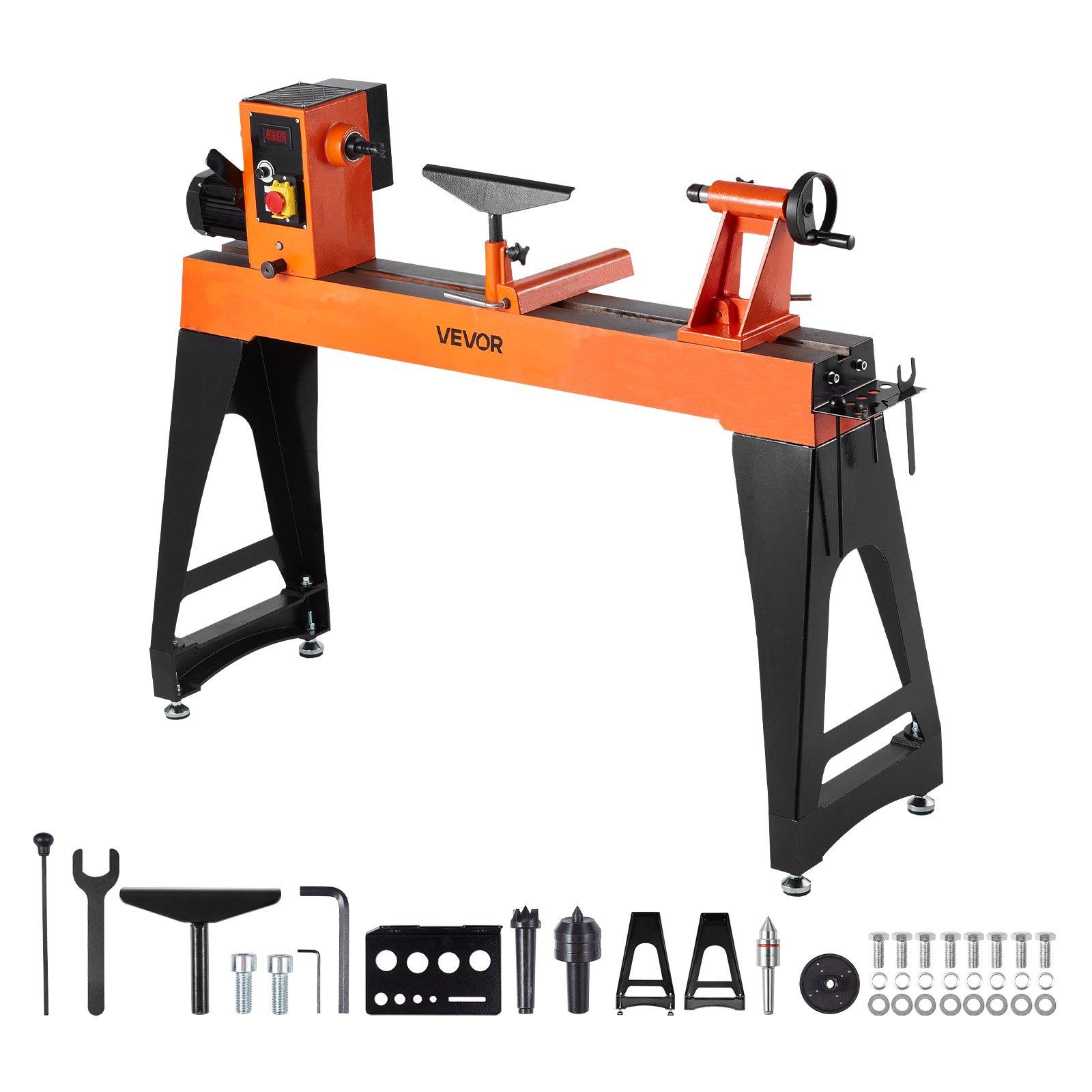 VEVOR Woodworking Lathe, 1500W / 2