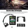 LCD8SU LCD Display Color Screen Instrument with Waterproof Connector Mountain Bike Lithium Battery Modification Accessories