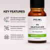 PROWL by Tiger Shroff 2% Salicylic Acid Face Serum for Oily & Acne Prone Skin | Reduces Dark Spots, Pigmentation & Controls Oil for Men | Exfoliati