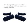 4Pcs/Set Bar Grips Cover Furry Ergonomic Design Cycle Accessory Motorcycle Handle Bar Grips