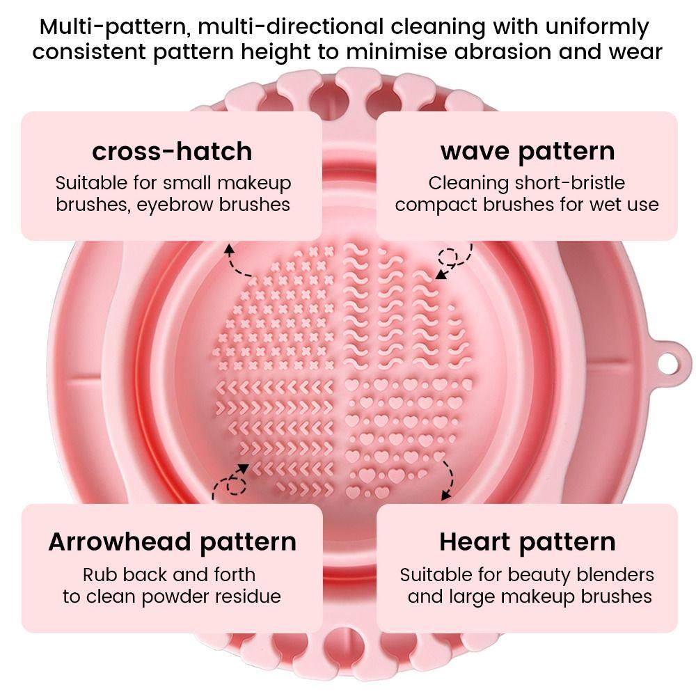 Egg Shape Brush Cleaning Tool Dry Cleaning Design Brush Storage Set  Home Use