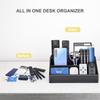 KINGFOM PU Leather Storage Storage Pen Pencil Desk Remote Control Desktop Storage for Remote and Small Stylish for Home and Office Box, Case, Holder,