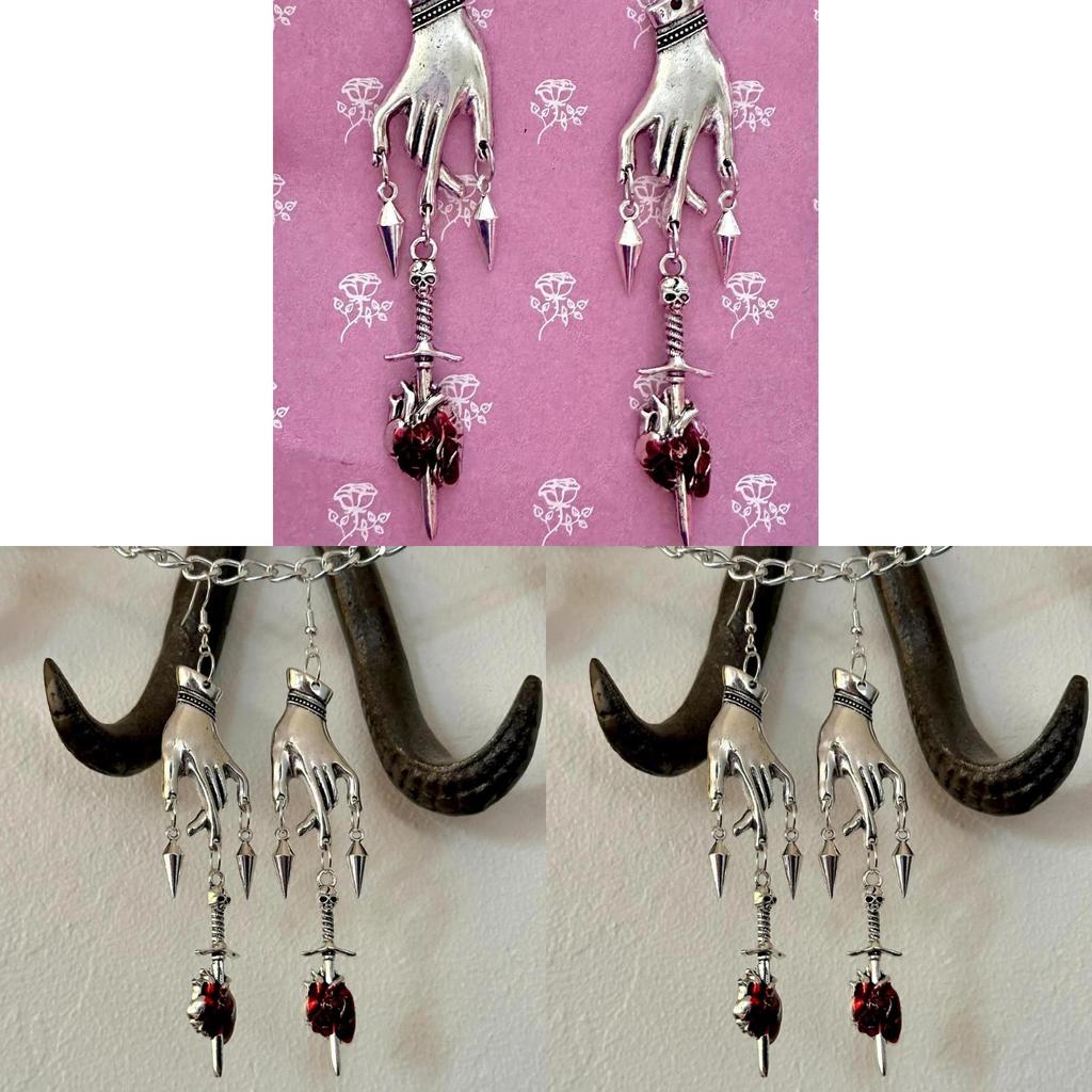 Geometric Zinc Alloy Drop Earrings For Fashion Style Women
