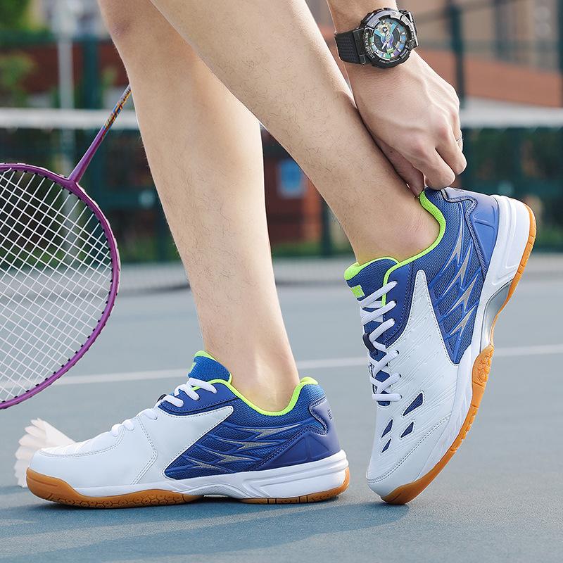 Professional Training Sports Shoes Mesh Badminton Shoes Men'S And Women'S Table Tennis Shoes Casual Running Shoes Light