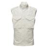 SS25 Vest Military Style Lightweight Comfortable Foldable Hooded Sleeveless Vest Men Vests White 2181A989-100