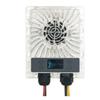600W 40A 10-30V Adjustable MPPT Solar Charge Controller OLED Display Smart Fan Photovoltaic Solar Controller