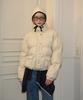 Salon De Yohn Classic Puffer Jacket_ Ivory